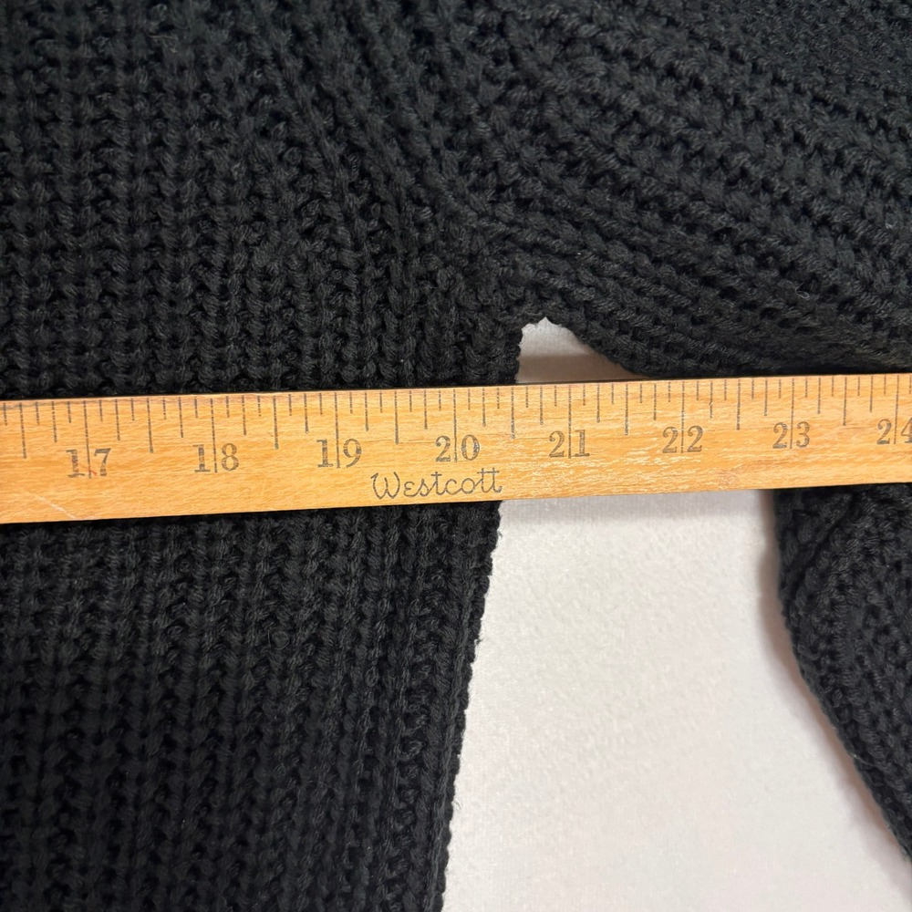PRETTYGARDEN Cardigan Women Sz S Chunky Knit V-Neck Button Oversized Minimalist - Picture 7 of 10